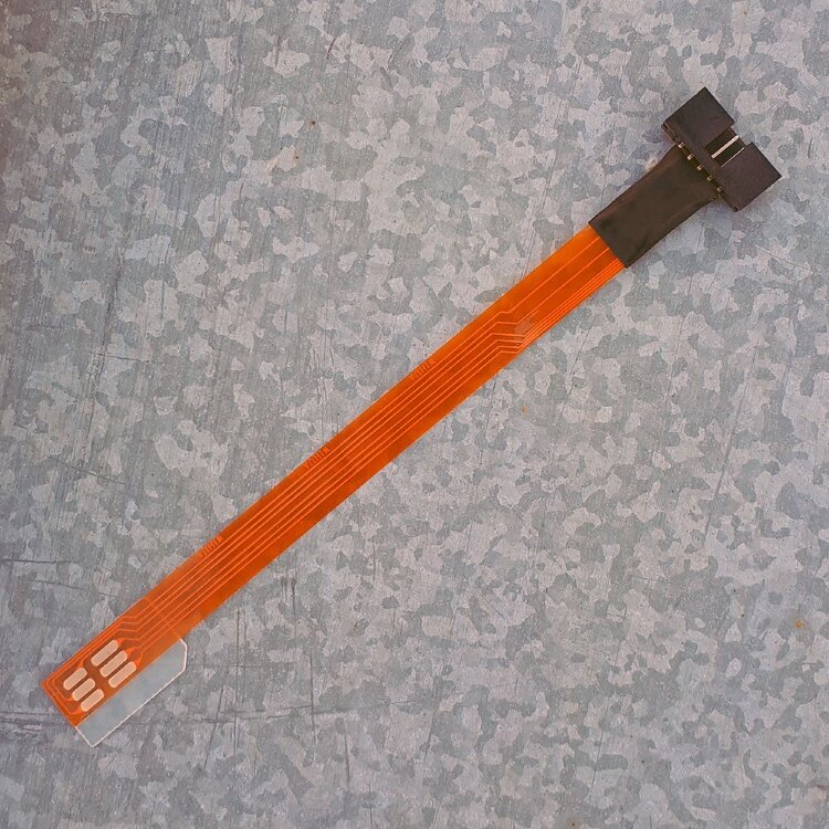 Adapter for an external modem